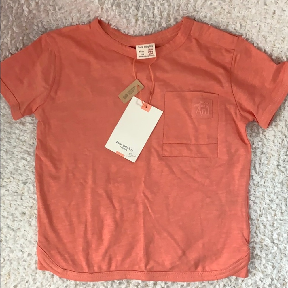 Zara Boy’s Coral T-shirt